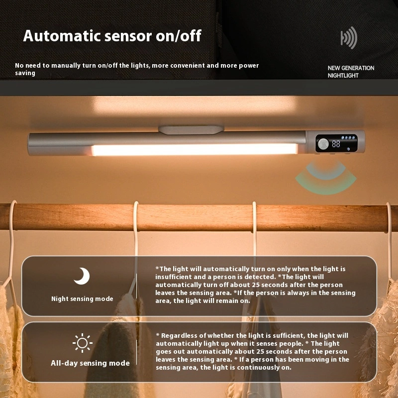 Strip Magnetic Charging L Can Infrared Sensor Lamp