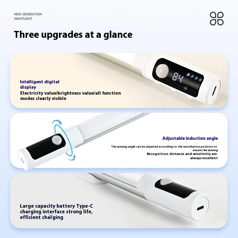 Strip Magnetic Charging L Can Infrared Sensor Lamp