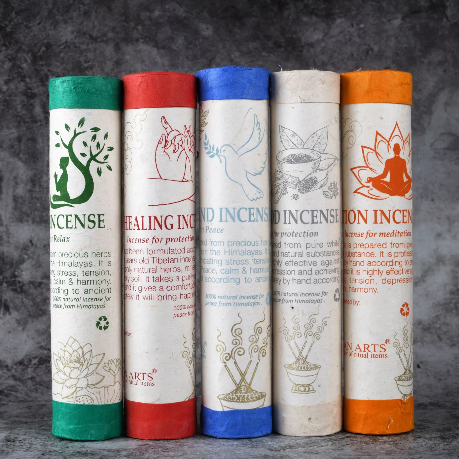 Himalayan Art Yoga Barrel Meditation Joss-stick