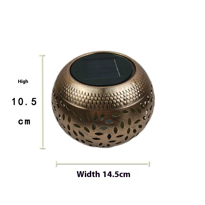 Solar Iron Underground Lamp Lawn Landscape Lamp