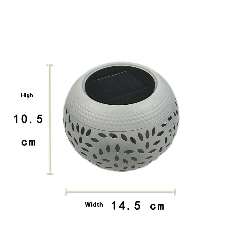 Solar Iron Underground Lamp Lawn Landscape Lamp