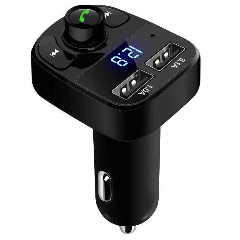 Bluetooth Car Receiver Receiver And Transmitter X8 Multifunction
