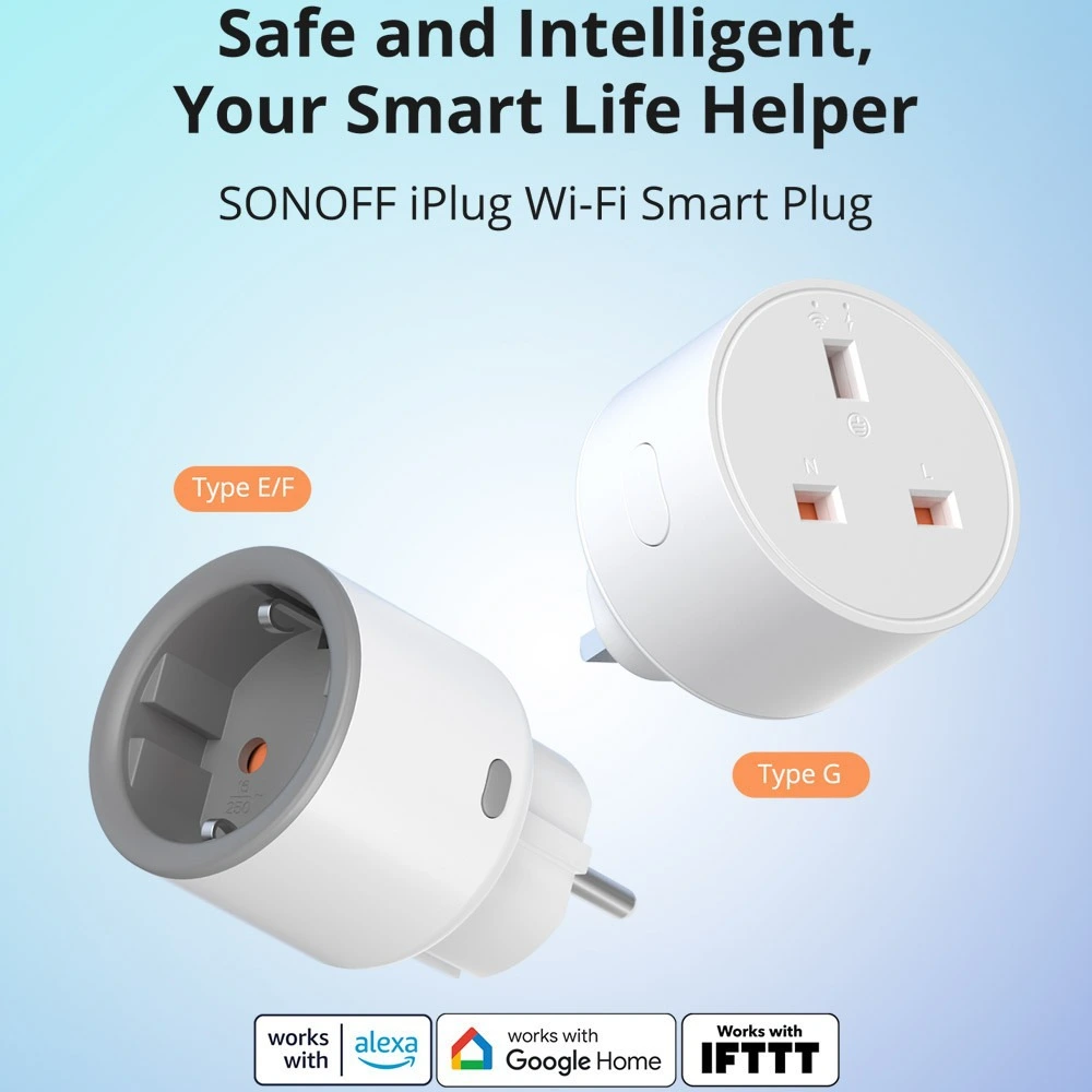 Smart Socket Power Statistics Remote Voice