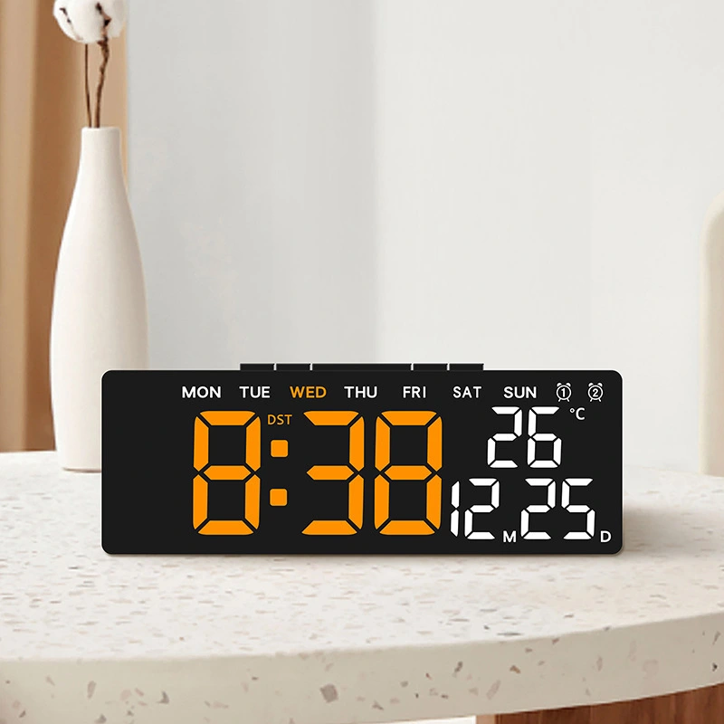 Multifunctional Electronic Clock Simple LED Digital USB Output Bedside