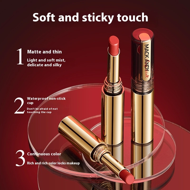 Moisturizing Matte Velvet No Stain On Cup Lipstick