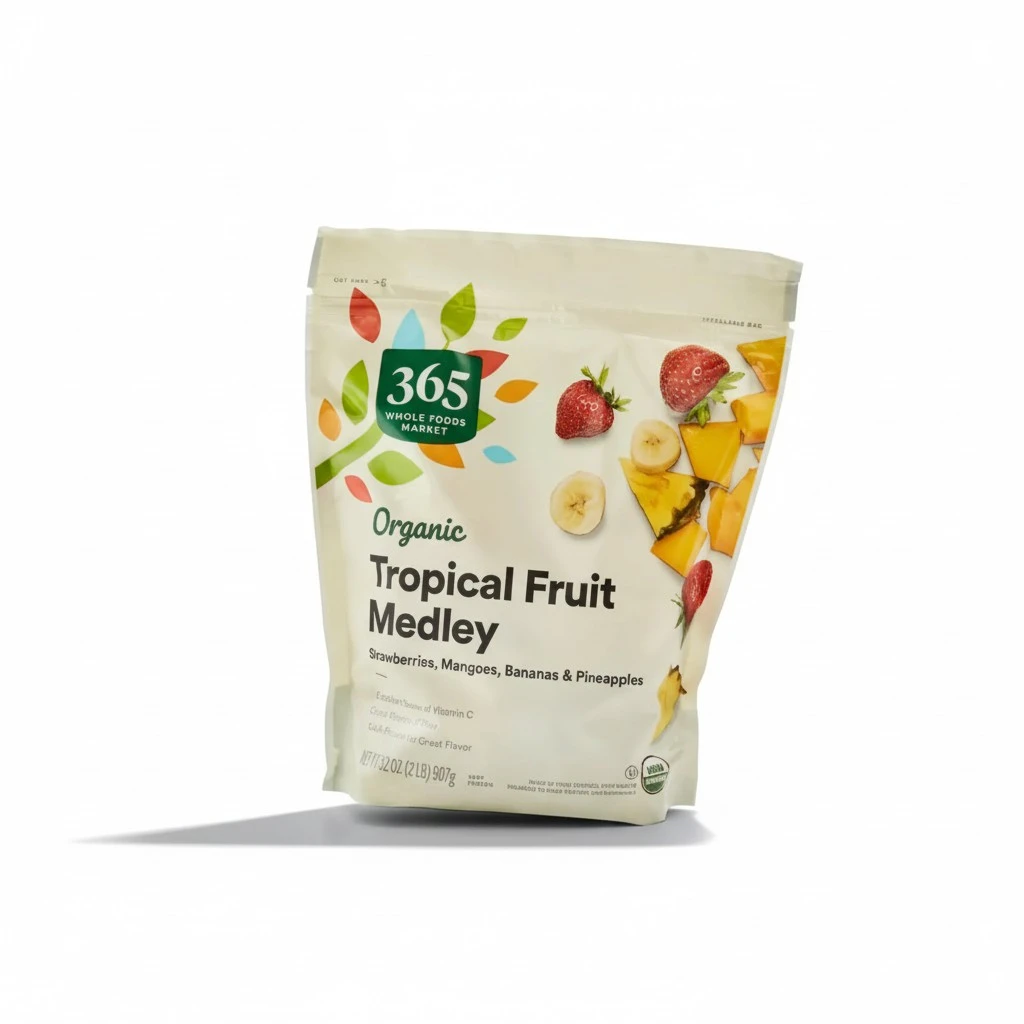 365 Everyday Value, Organic Tropical Fruit Medley, 32 oz, (Frozen)
