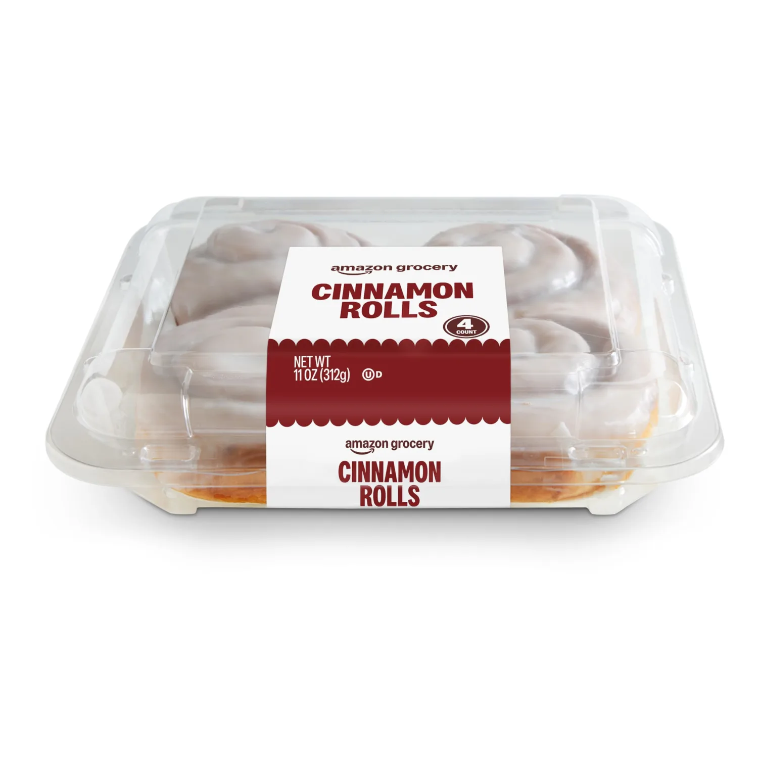 Amazon Fresh 4ct Cinnamon Rolls