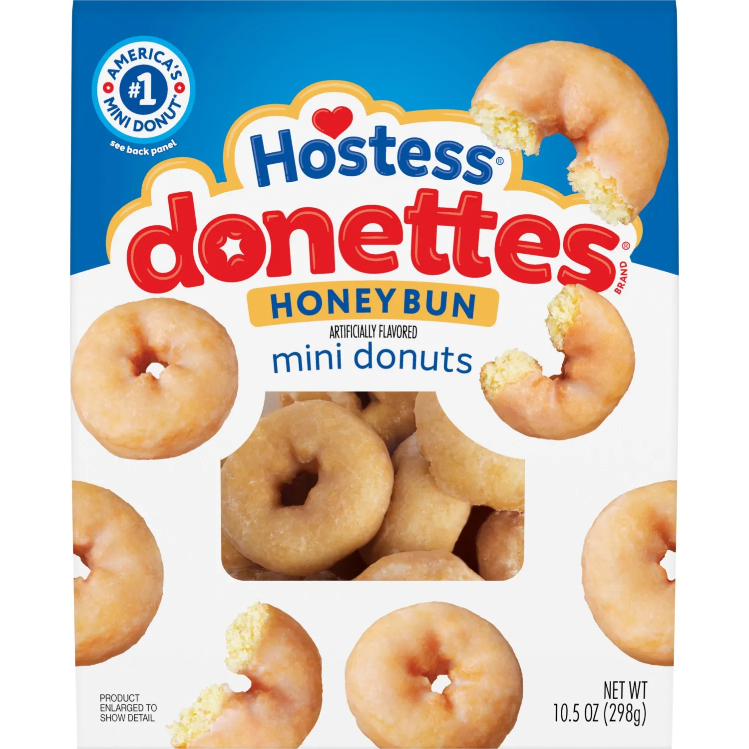 HOSTESS Honey Bun Donettes, 10.5oz bag