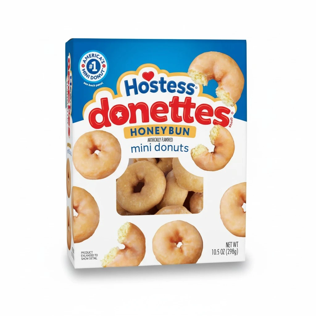 HOSTESS Honey Bun Donettes, 10.5oz bag