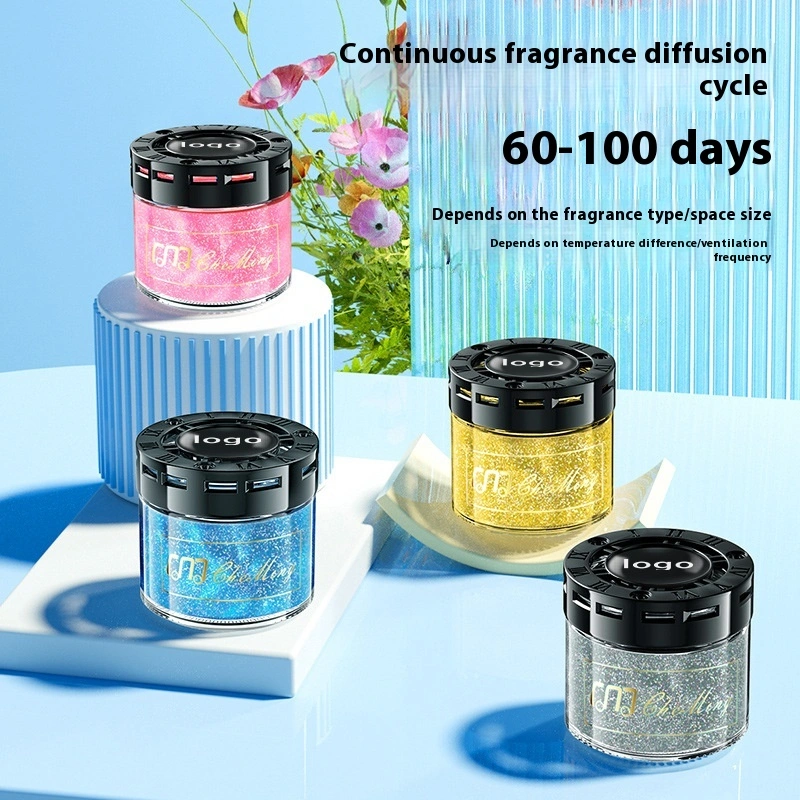 Car Perfume Fragrance Decoration Quicksand Solid