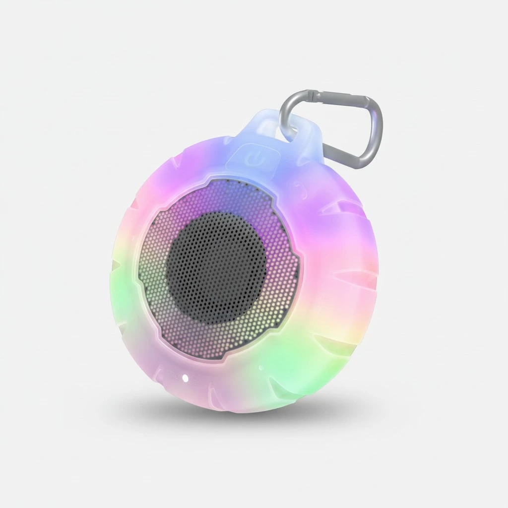 HEYSONG Waterproof Shower Bluetooth Speaker, Durable & Portable with Clear Sound, Ideal for Shower, Pool, Beach & Kayaking – Great Gift for All Ages