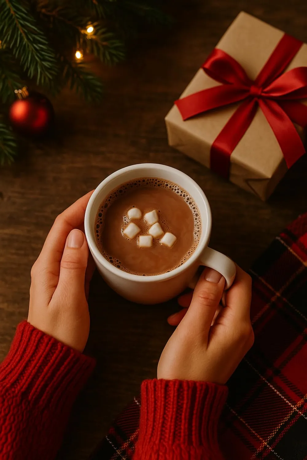 Hot Chocolate Cocoa with Marshmallows Mix 12 Packets Total (4 oz Each (6 Per Box))