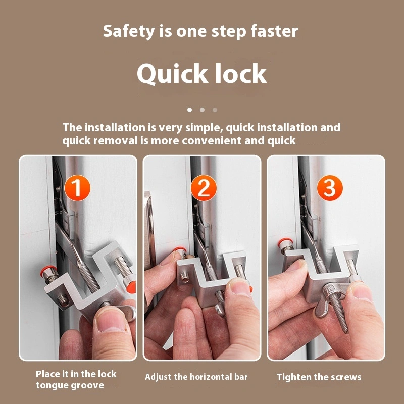 Several Words Adjustable Door Top Device Fixed