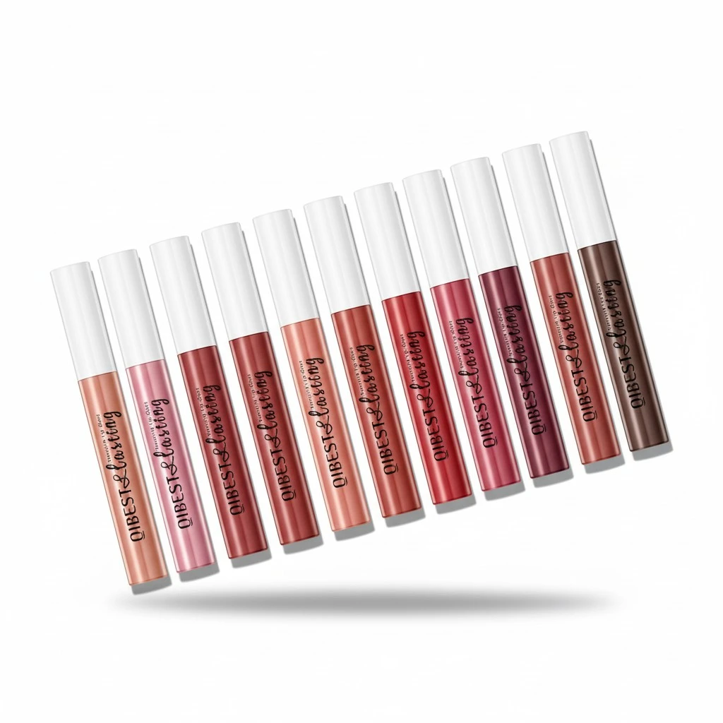 12Pcs Makeup Matte Lipstick Lip Kit, Warm Neutrals & Vintage Reds Non-Stick Cup Not Fade Liquid Lipstick Waterproof Long Lasting Durable Nude Lip Gloss Beauty Cosmetics Gift Box Makeup Set Kit