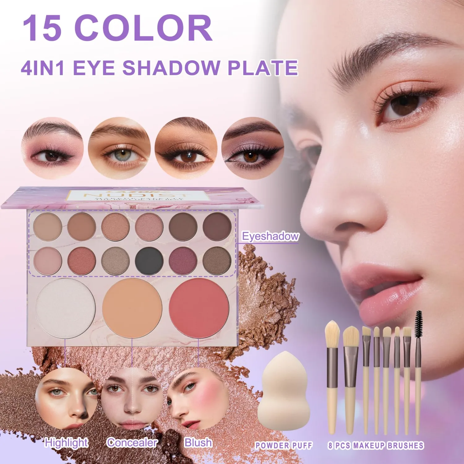Makeup Kit Makeup Set for Teens & Girls Make Up Sets for Girls 10-12 Makeup Gift Set for Teenagers Makeup kits for Teen Beginner
