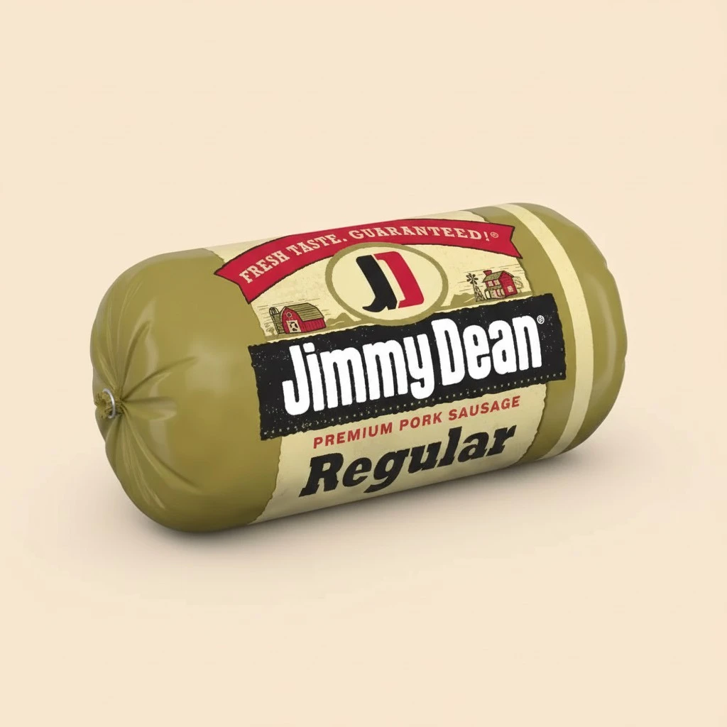 Jimmy Dean, Premium Pork Regular Sausage Roll, 16 oz