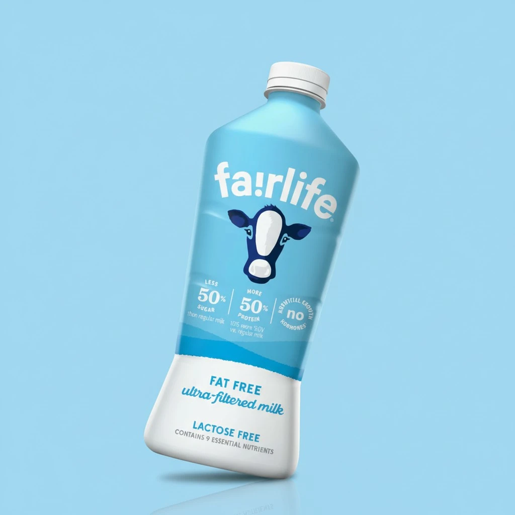 Fairlife Fat Free Ultra Filtered Milk, Lactose Free, 52 Fl Oz