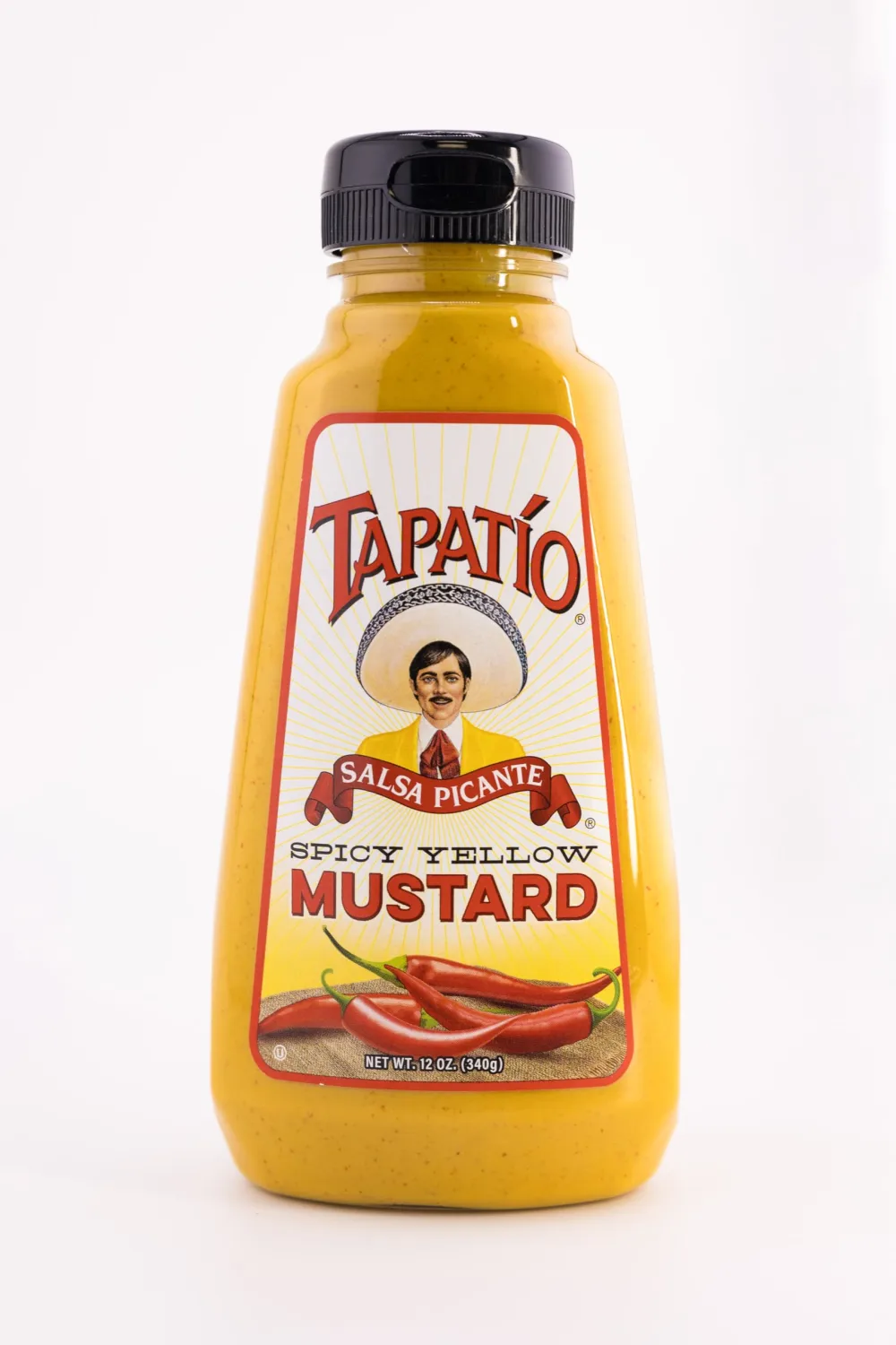 Tapatio Spicy Yellow Mustard - Morehouse - 12oz Bottle