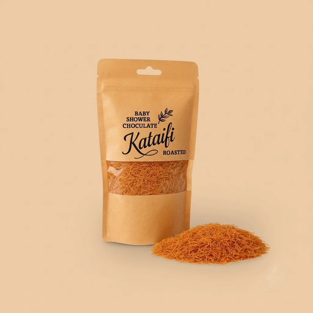 Roasted Kataifi Shredded Filo Dough for Dubai Chocolate Bar – Toasted Kadayif Kunafa Pastry, Crunchy Wire Shredded Wheat Phyllo (3.5oz | 100g)