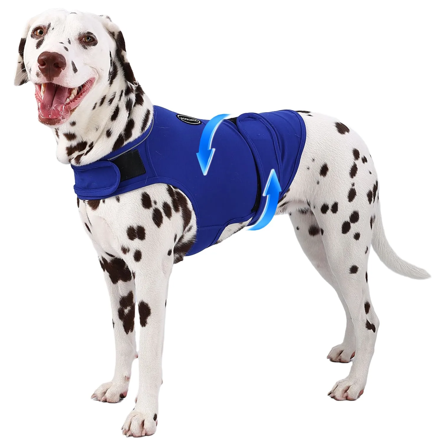 Dog Anxiety Vest and Shirt, Skin-Friendly Calming Shirt - Thunder Jacket for Pet Vet Visits - Dog Jacket for Thunder, Fireworks, Anti Anxiety Vest for Pet Without Medicine & Training