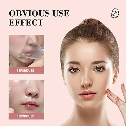 Collagen Night Wrapping Mask, Collagen Overnight Wrapping Peel Off Facial Mask for Elasticity Hydration, Reduce Sagging Dullness, Tight Skin, 2.53 fl.oz Brush Included
