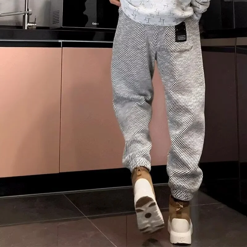 Casual Elastic Waist Loose Sports Harem Pants