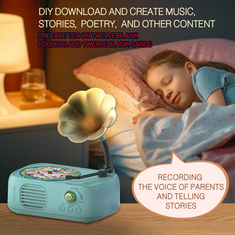 Children's Early Education Intelligent Phonograph Sleeping Toys