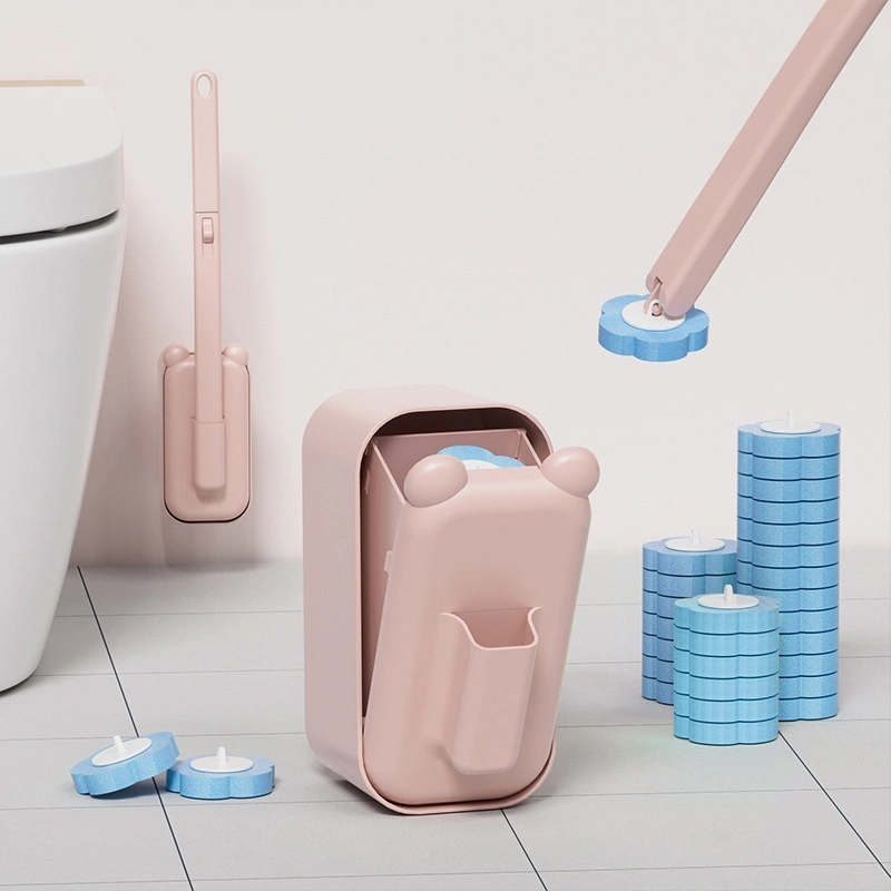 Household Disposable Toilet Brush Set
