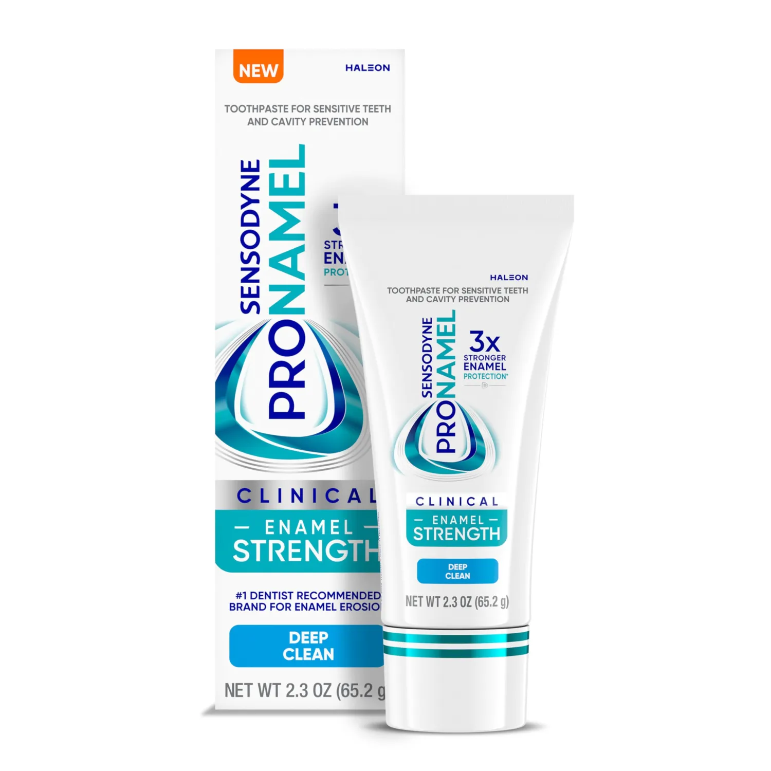 Sensodyne Pronamel Clinical Enamel Strength Toothpaste, Deep Clean, 2.3 oz