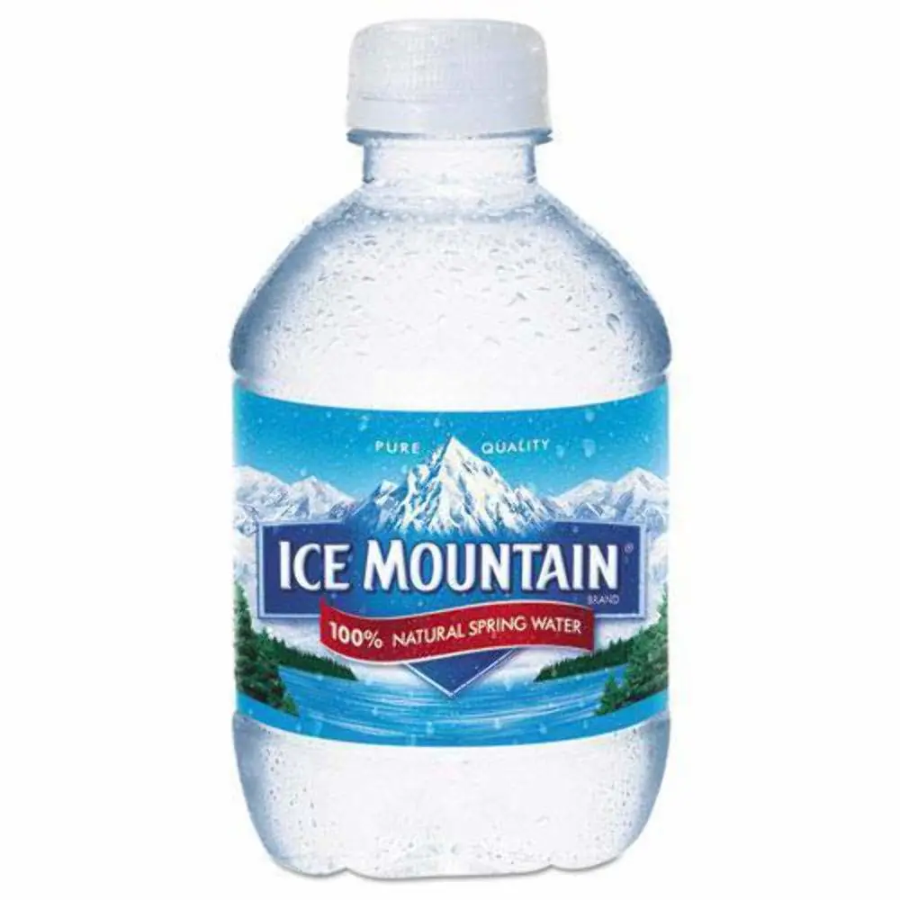 Ice Mountain 100% Natural Spring Water, mini plastic bottles, 8 Fl Oz (Pack of 48)