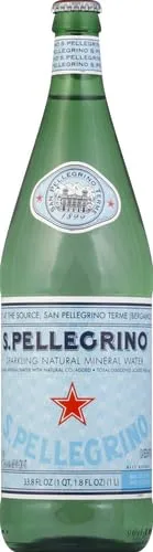 San Pellegrino, Water Sparkling Mineral, 33.8 Fl Oz