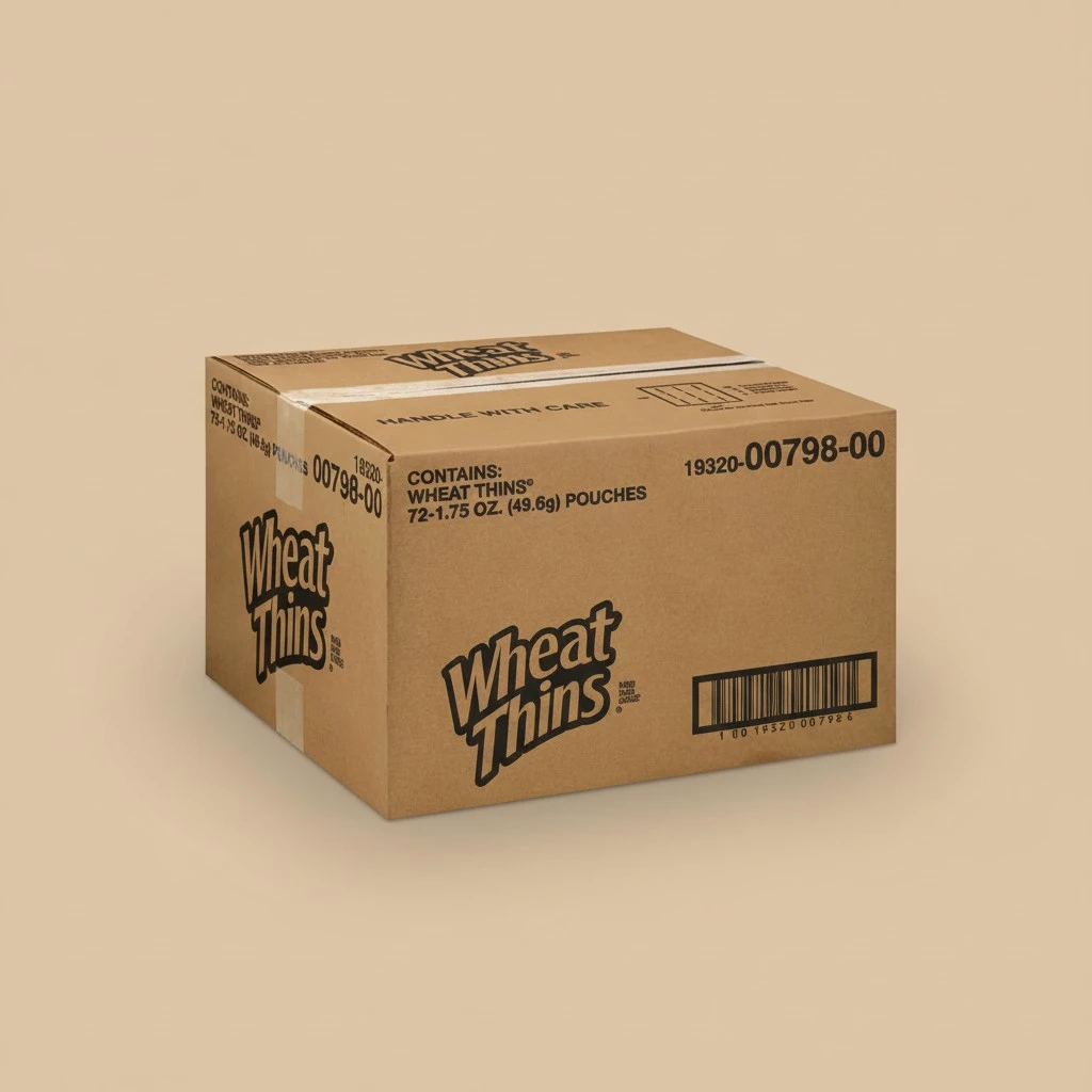 Wheat Thins Cracker - 1.75 oz. bag, 72 per case