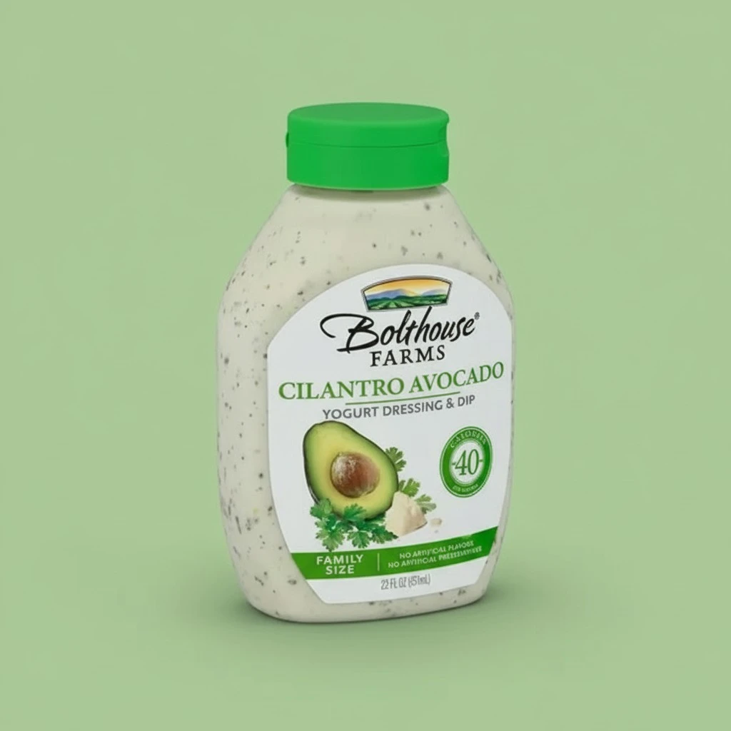 Bolthouse Farms, Yogurt Dressing & Dip, Cilantro Avocado, Family Size, 22 Ounce