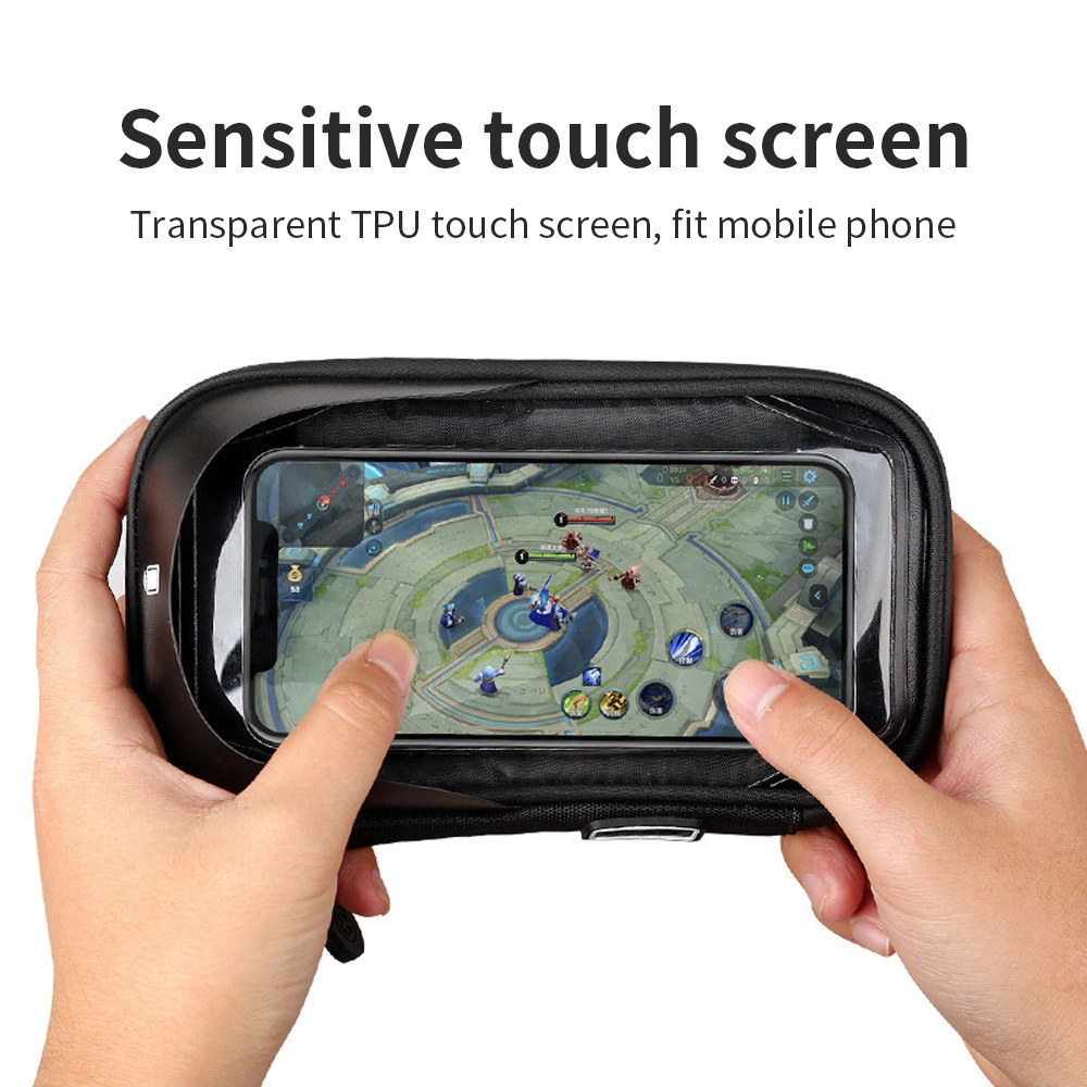 Bicycle Mobile Phone Stand Waterproof Touch Screen Bag Electric Car Motorcycle Cycling Fitting