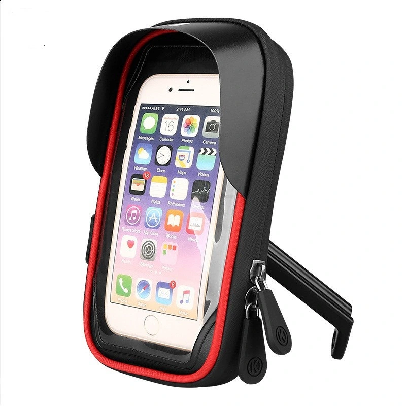 Bicycle Mobile Phone Stand Waterproof Touch Screen Bag Electric Car Motorcycle Cycling Fitting