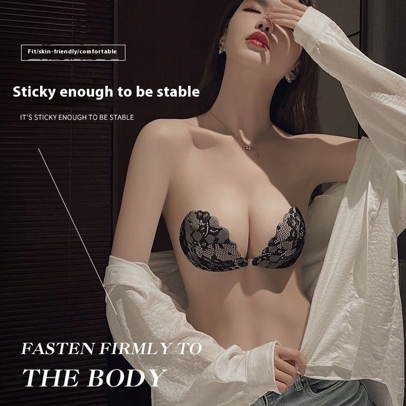 Lace Push Up Breathable Invisible Bra