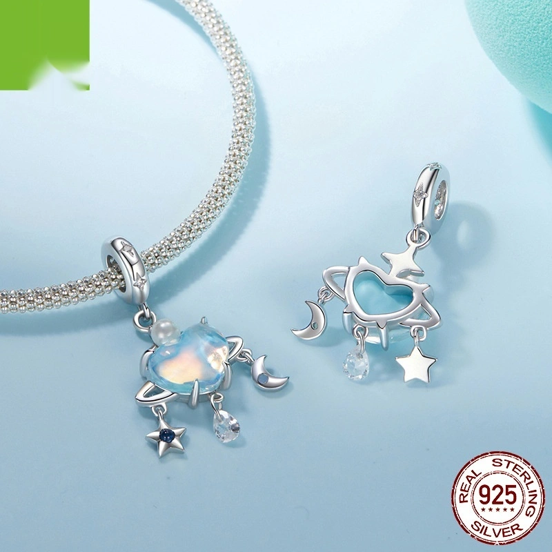 Original Diy Necklace Bracelet Accessories S925 Sterling Silver Beads