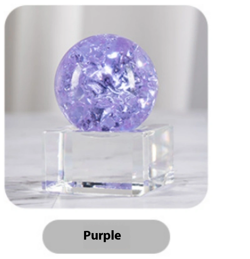 Colorful Ball Magic Color Ice Crack Ball Crystal Micro Glass Bead Decoration