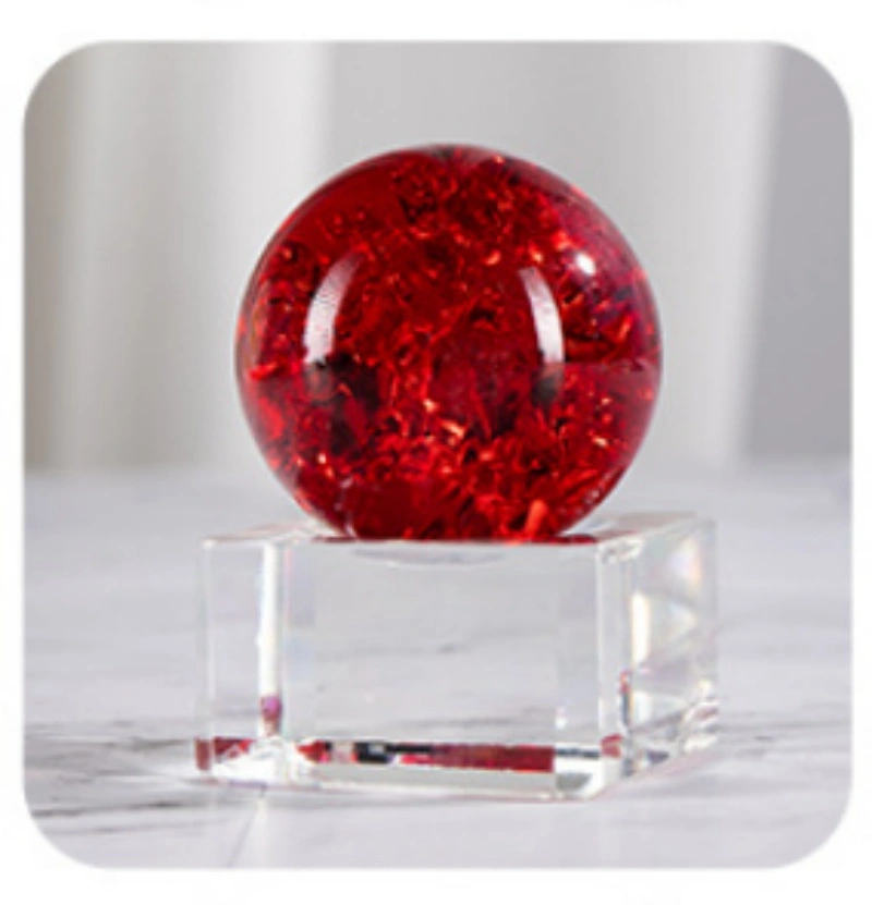 Colorful Ball Magic Color Ice Crack Ball Crystal Micro Glass Bead Decoration