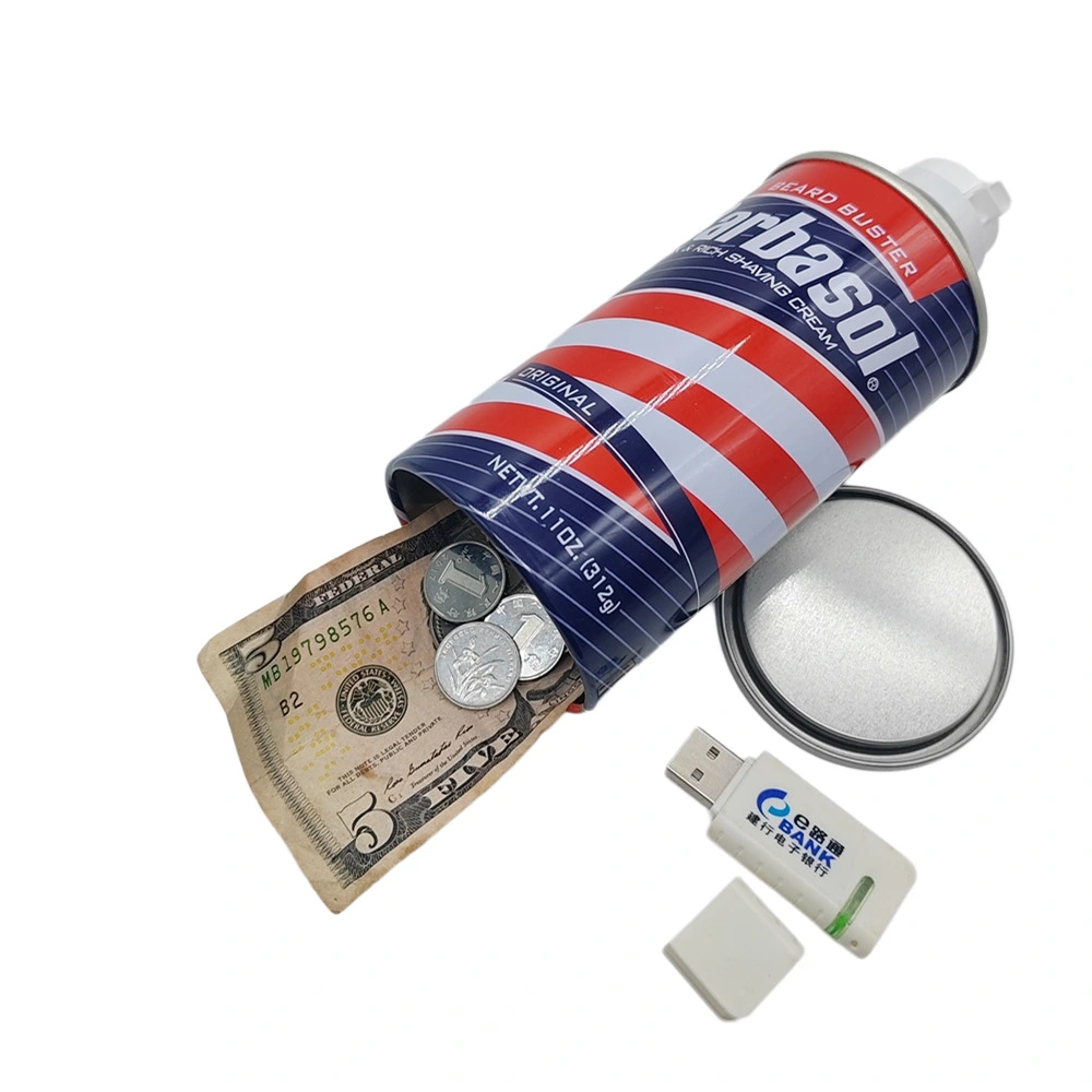 Storage Tinplate Men's Pogonotomy Foam