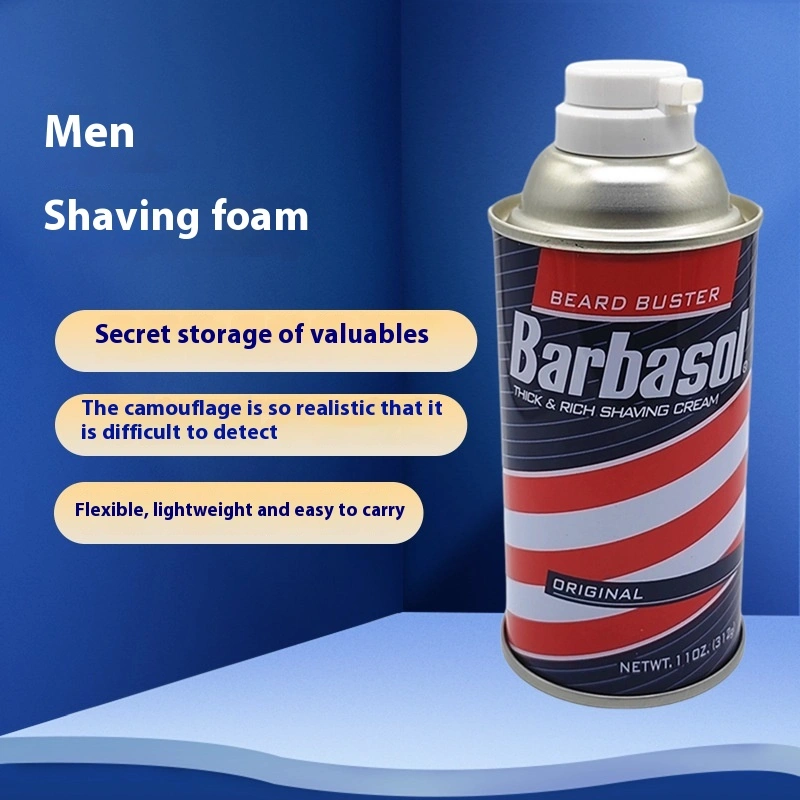 Storage Tinplate Men's Pogonotomy Foam