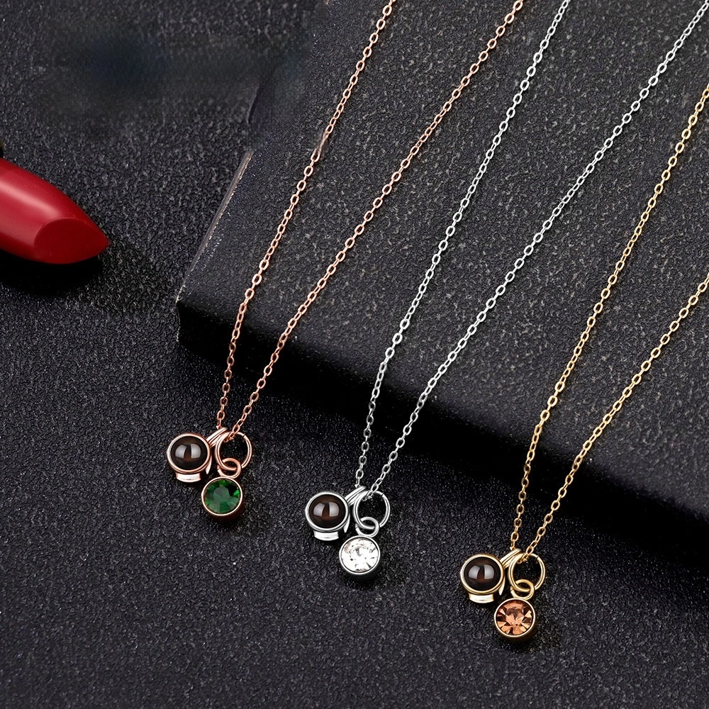 Language I Love You Dream Ball Bead Chain Water Drop Necklace