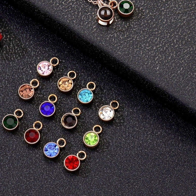 Language I Love You Dream Ball Bead Chain Water Drop Necklace