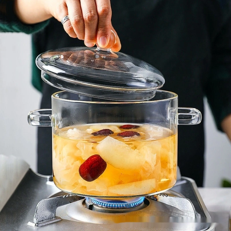 Household Borosilicate Electric Ceramic Stove Transparent Stew Pot