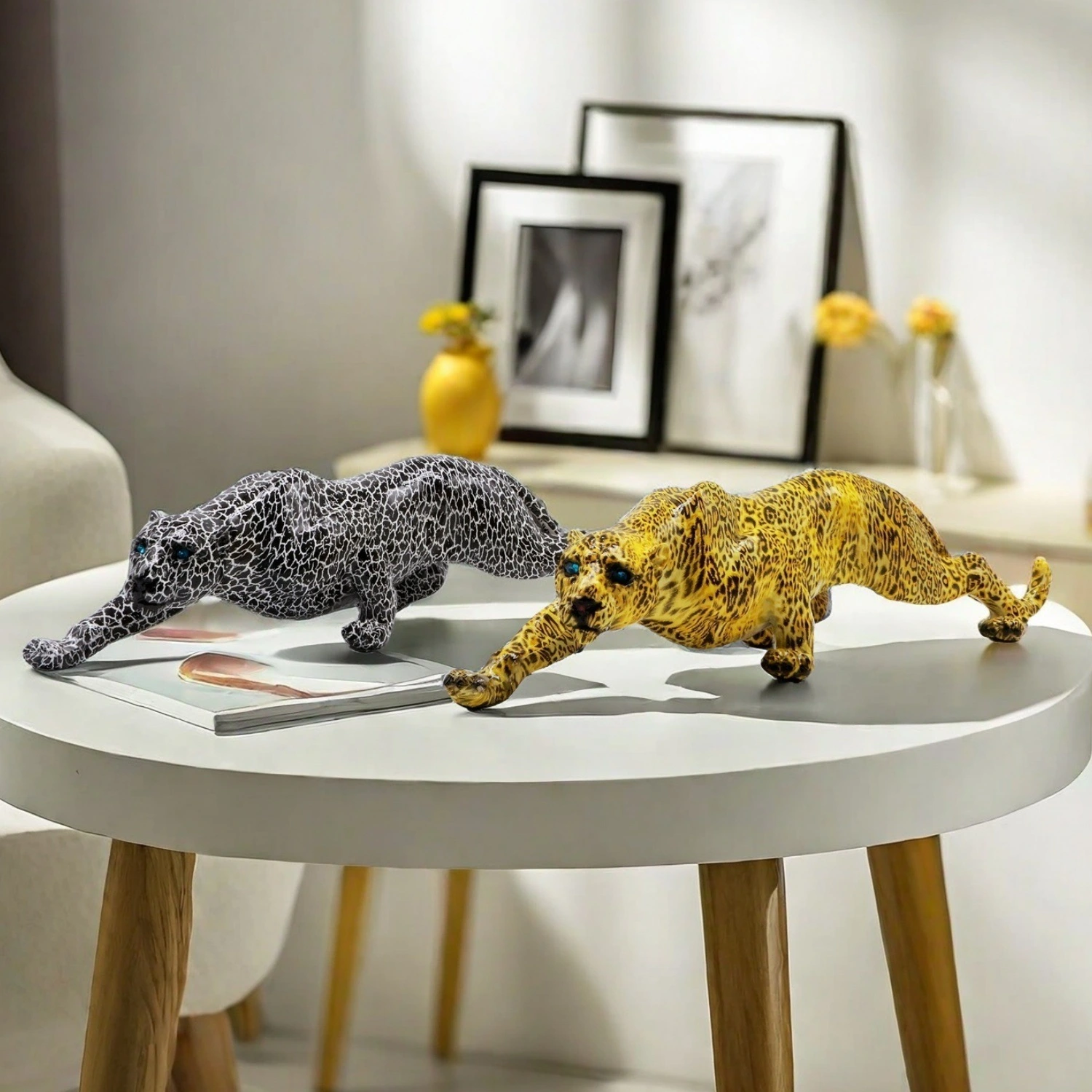 New Creative Modern Simulation Leopard Ornaments