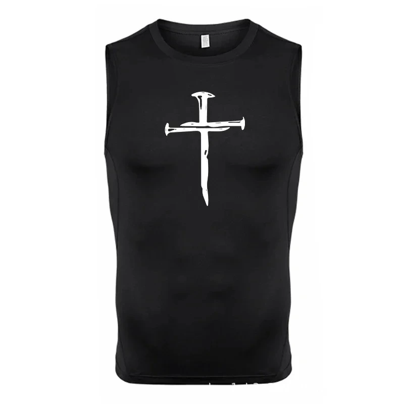 Fashion Men's Summer Breathable Training Sports Vest