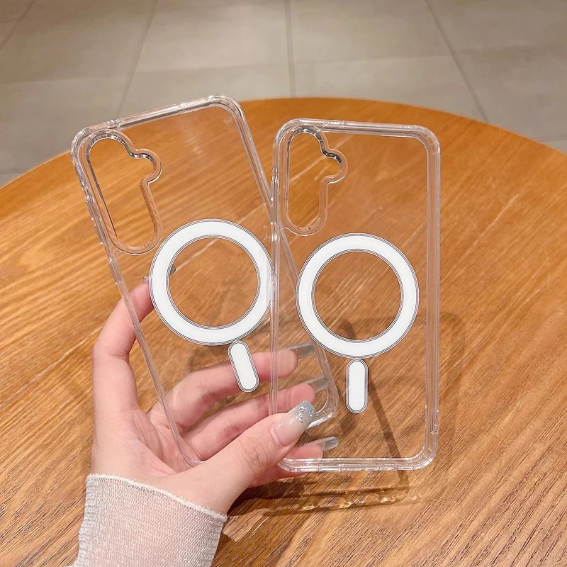Transparent Magnetic S24plus Acrylic Drop-resistant A36 Protective Case