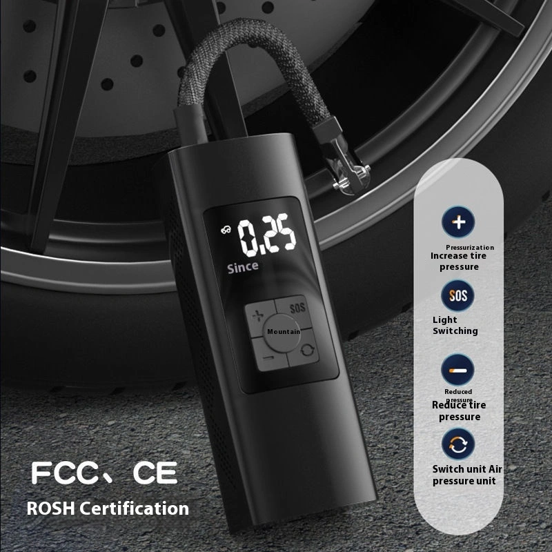 Vehicle Air Digital Display Portable Wireless Tire