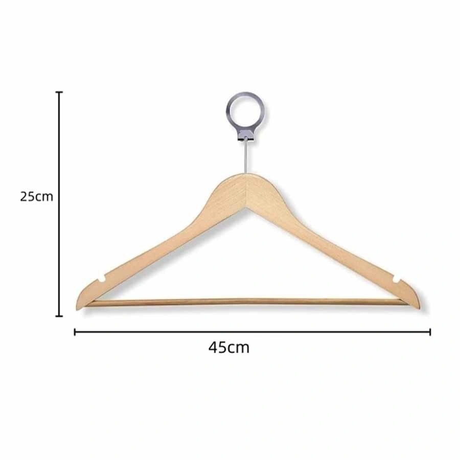 Wooden Clothes Hanger Display Plus-sized Drying