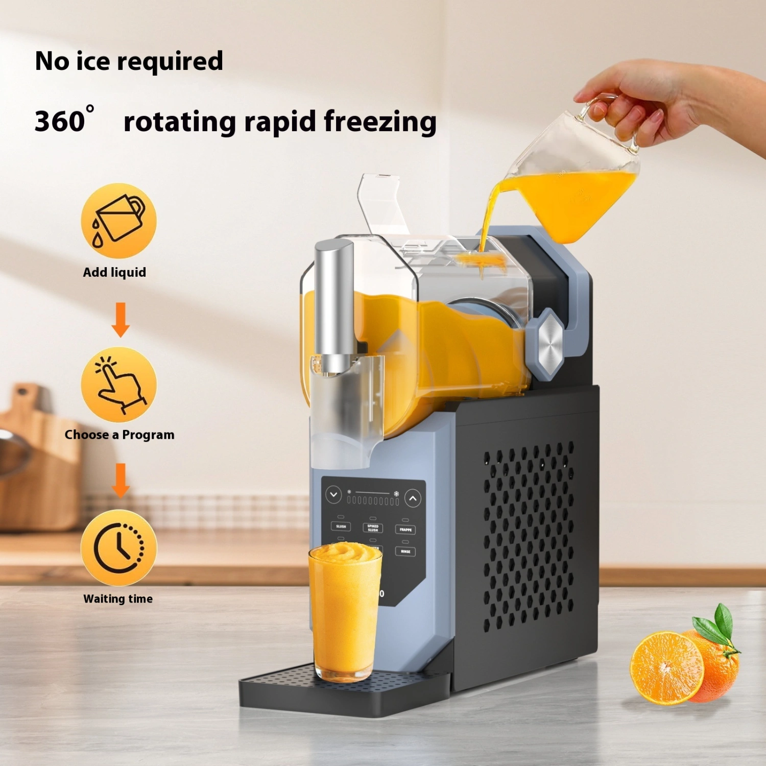 Multi-functional Household Small Ice Crusher Automatic Desktop